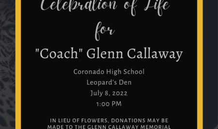 Celebration of Life for “Coach” Glenn Callaway