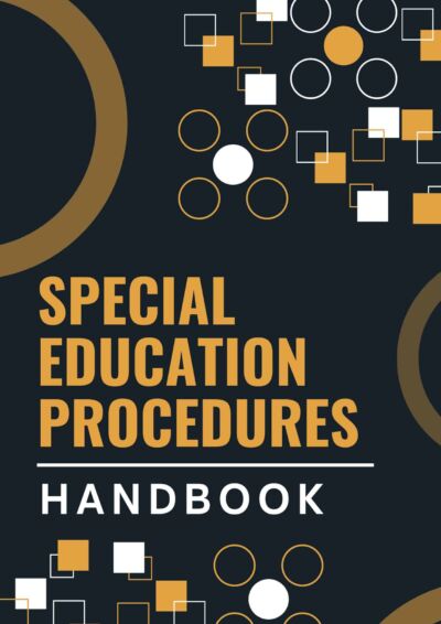 Updated Handbook of Special Education Procedures (May 2023)