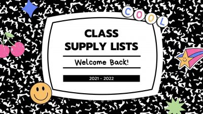 Class Supply Lists