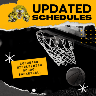 *Updated:  Coronado Basketball Schedules