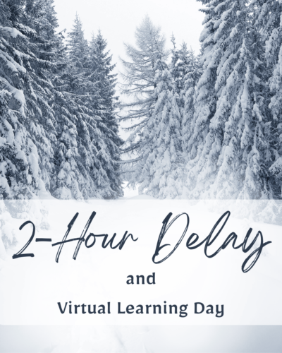 2-Hour Delay & Virtual Learning for all JMSD Schools on Wednesday, February 15, 2023